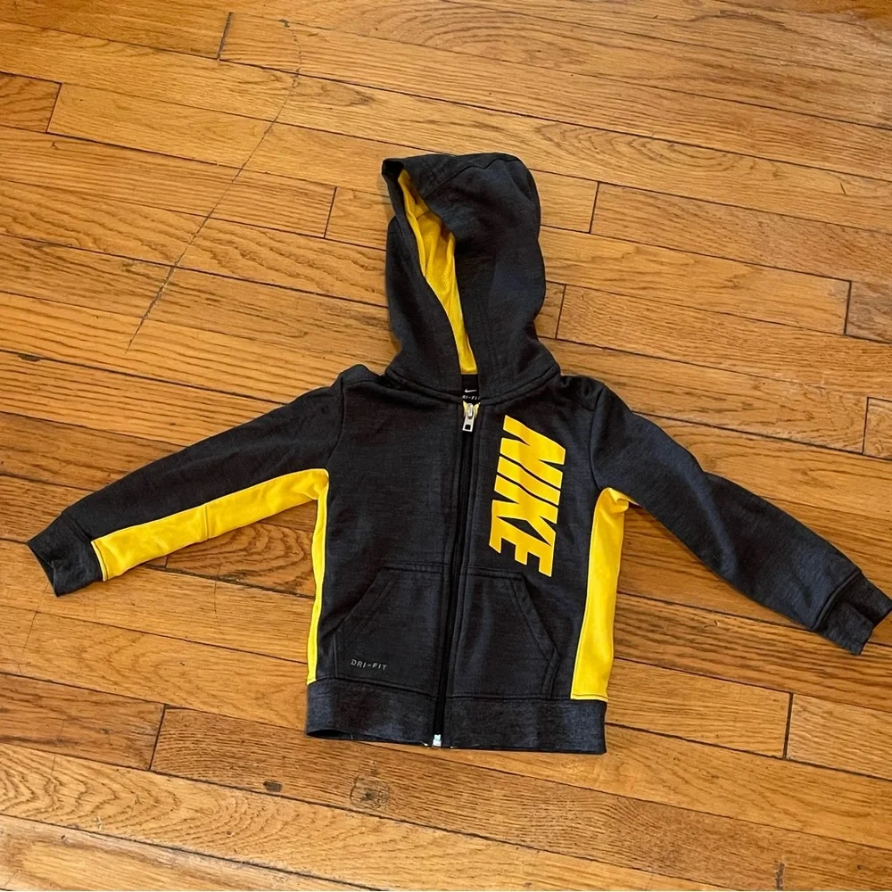 Nike Zip-Up Hoodie, Size 2T - Picture 2 of 5